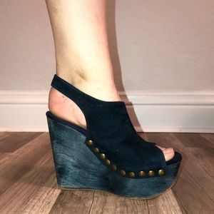 Vintage Jefferey Campbell wedges!